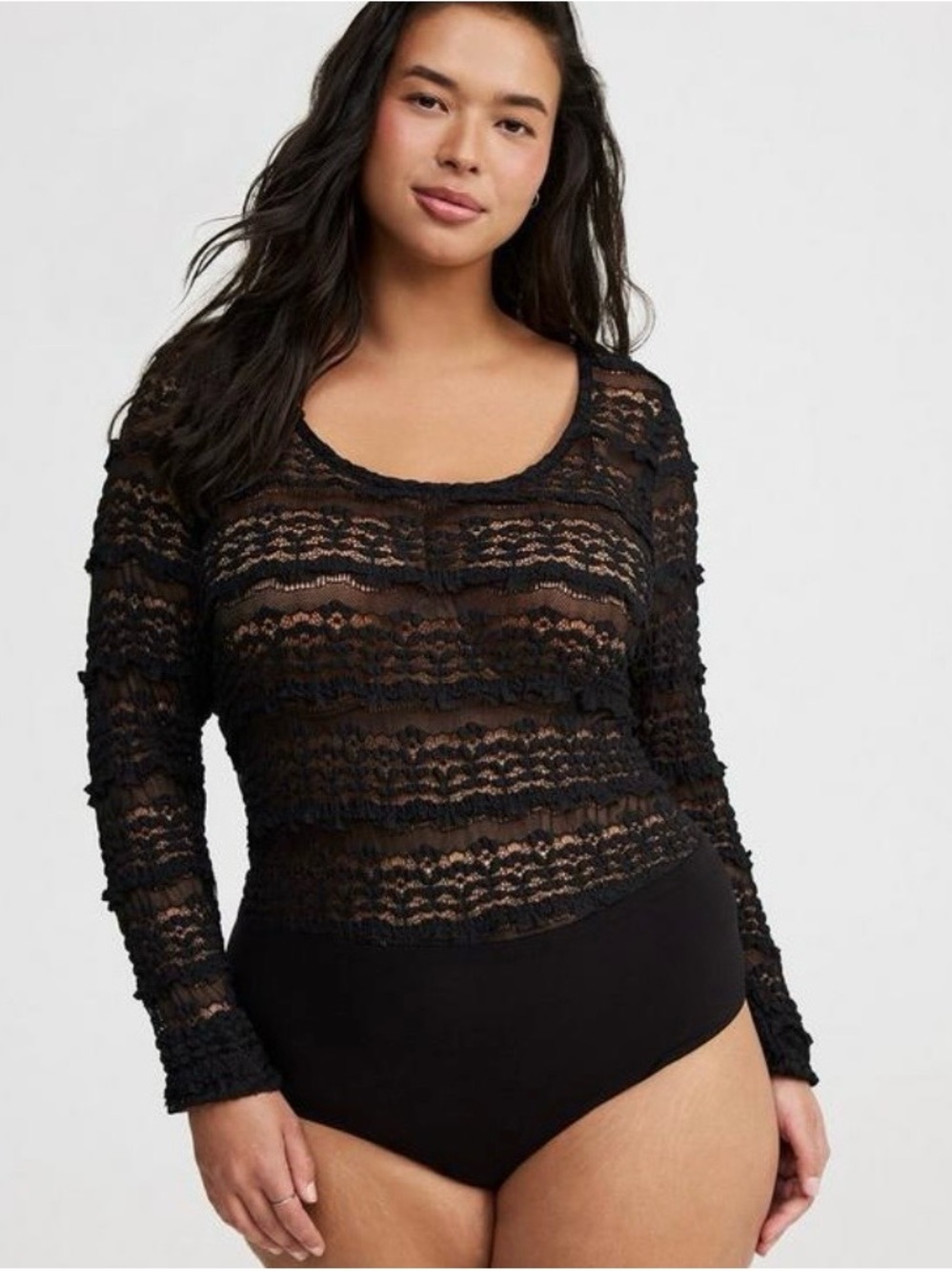 Torrid Lace Scoop Bodysuit - Size 1X - NWT!